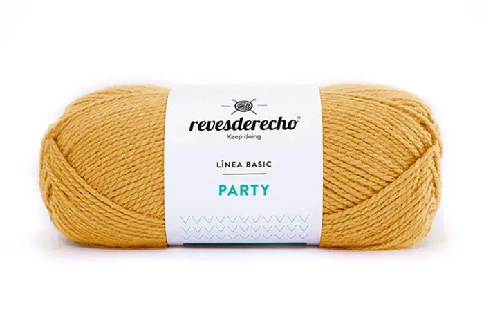Lana Linea Basic Party 100g 067 Mostaza1