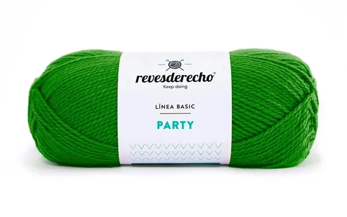 Lana Linea Basic Party 100g 006 Verde Musgo1