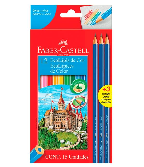 Lapices 12 Colores Faber1