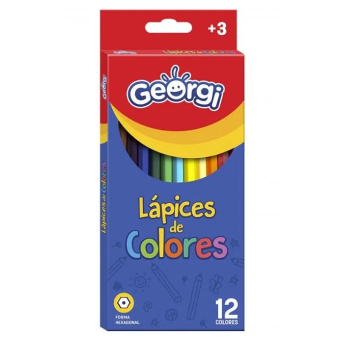 Est. 12 Lapiz Color Largos Georgi3