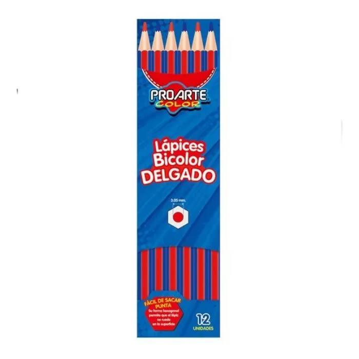 Lapiz Bicolor 14432-0 Proarte x caja1