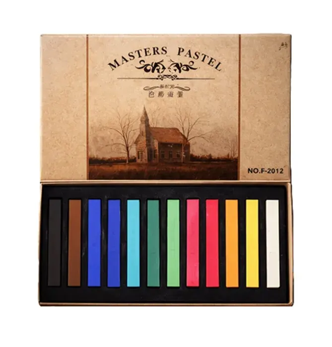 Set 12 Pastel Seco Qual/Prof Master Pastel1