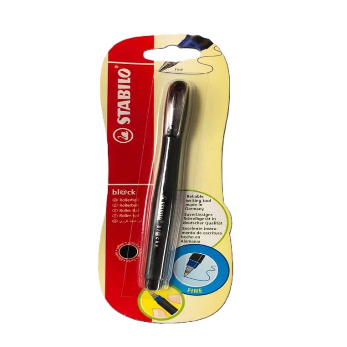 Bl Lapiz Tinta Gel Negro Stabilo1