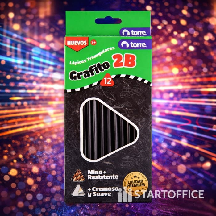 Lapiz Grafito Triangulares Torre x121