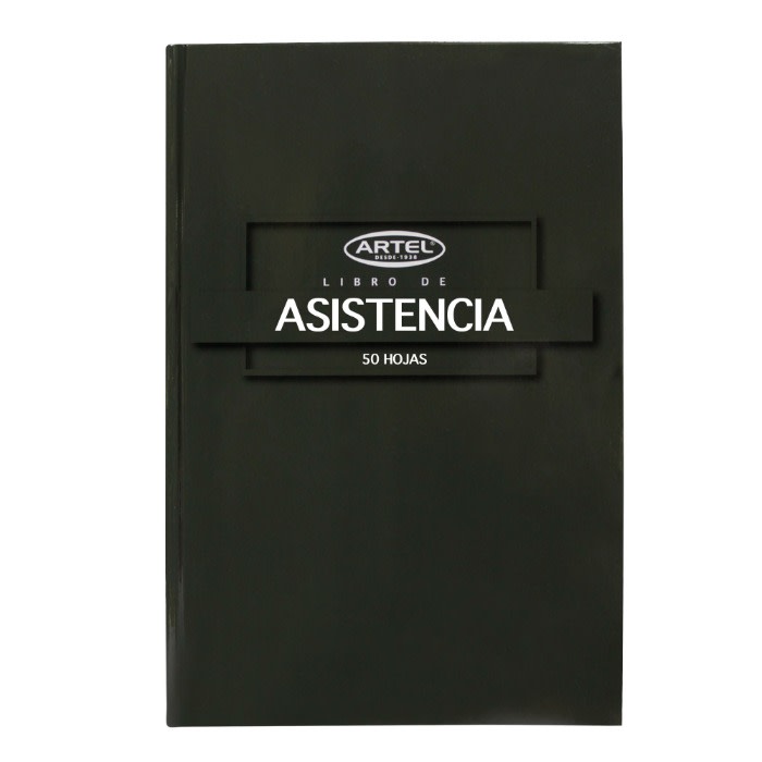 Libro Asistencia Empastado 50h Artel1