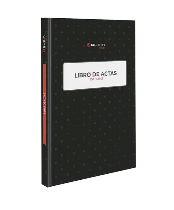 Libro de Acta 100 hojas Empastado Rhein1