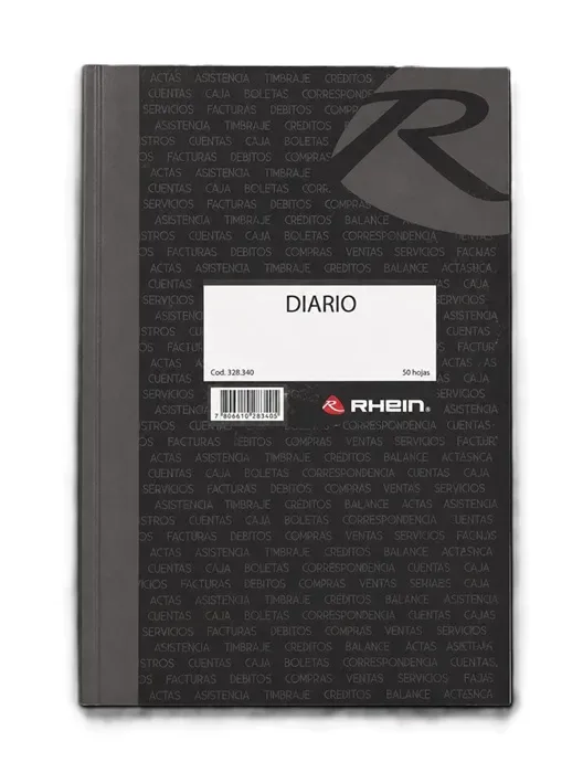 Libro Diario Empastado 50h Rhein1