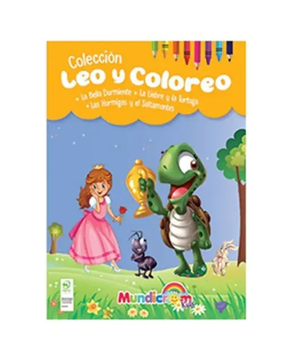 Libro Cuentos Leo y Coloreo Mundicrom5