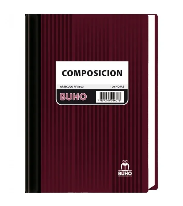 Libro Composicion Sugerencias y Reclamos 5603 Buho1