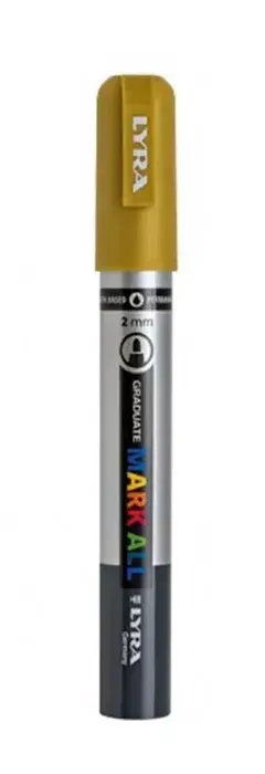 Marc.Acrilico Oro 2.0mm Graduate Lyra1