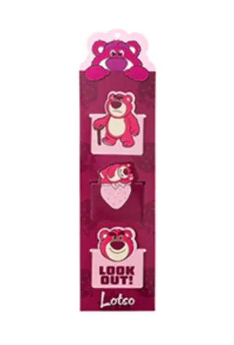 Marcadores de Pagina 3uni Lotso Mooving1