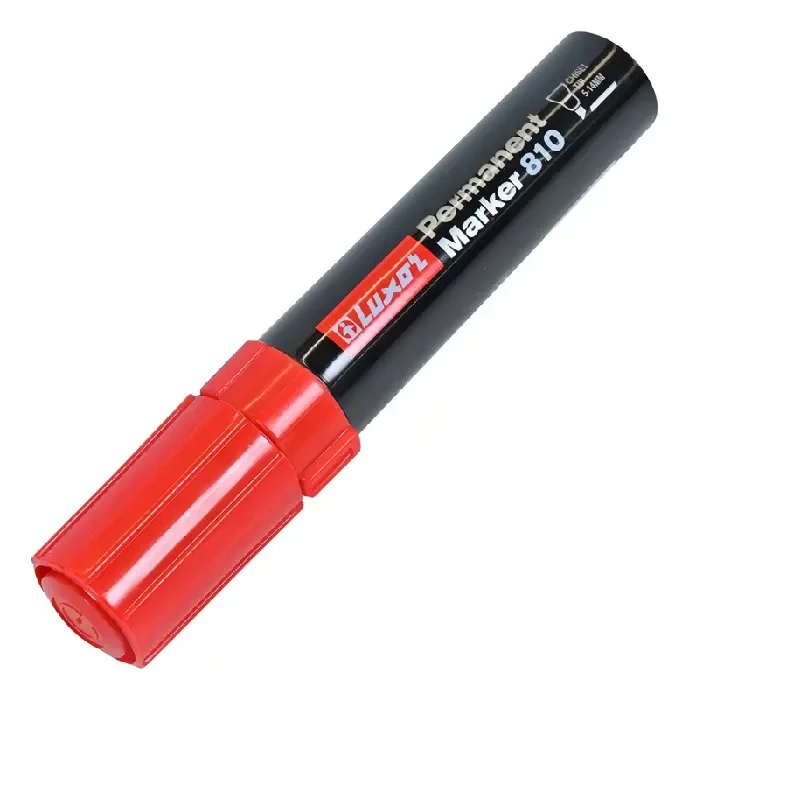 Marcador Permanente Jumbo Rojo Luxor1