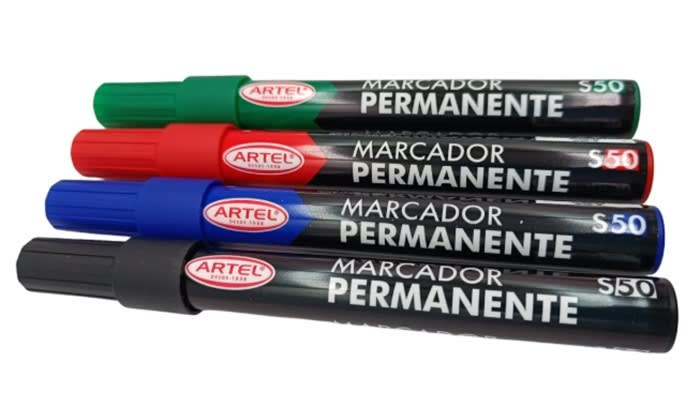 Marc permanent 50 Artel pta redond rojo3