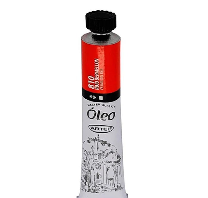Oleo 22ml Rojo Bermellon 810 Artel1