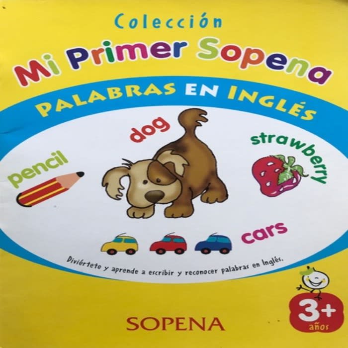 Libro Mi Primer Sopena Palabras en ingles1