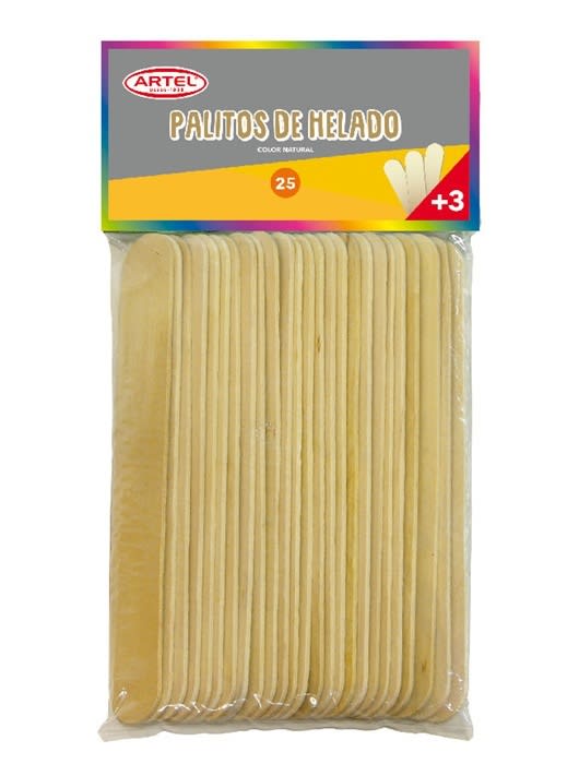 Palos de helados grande 25 pcs natural2