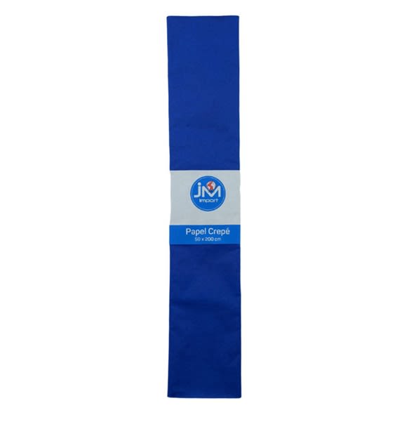 Papel Crepe 50x200cm Color JM Azul1