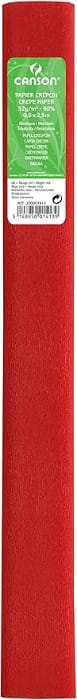 Papel Crepe Colores (Rojo) Canson1