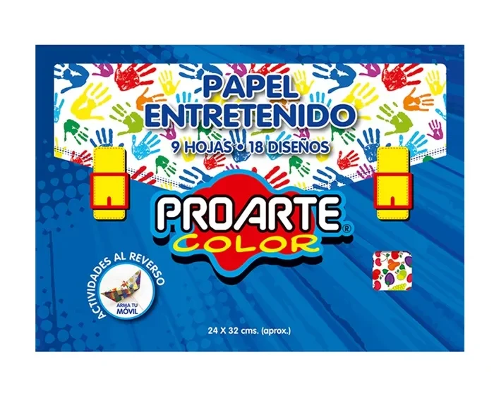 Estuche Papel Entretenido 9h 18d Proarte1