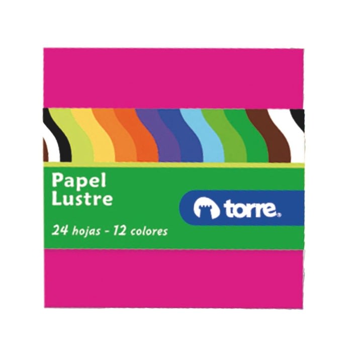 Fajo Papel Lustre 10x10 24h 12c Torre1