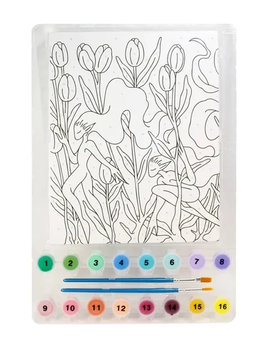 Set Pinta con Numeros Ilust Burhoy Artel2