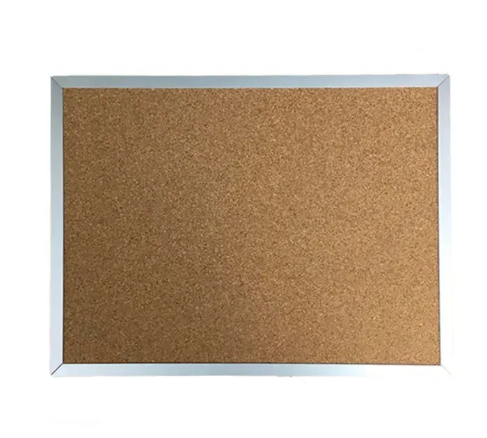 Pizarra de Corcho 40x30 Borde Metalico Importada1