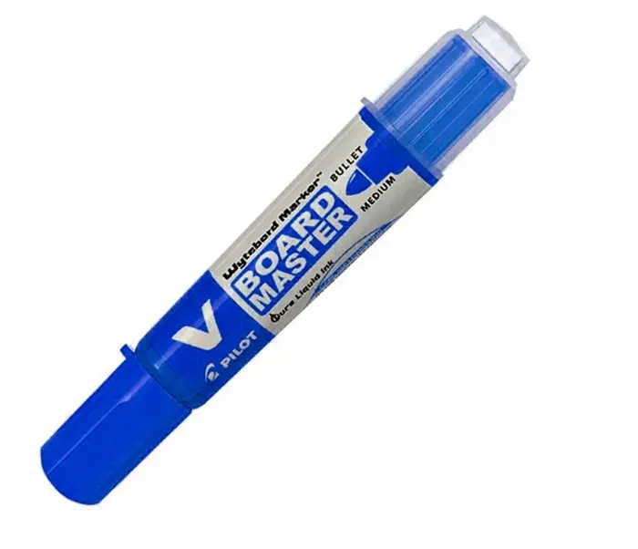 Plumon Pizarra Recargable WBMA Azul Pilot1