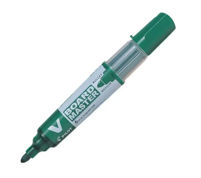 Plumon Pizarra Recargable WBMA Verde Pilot1