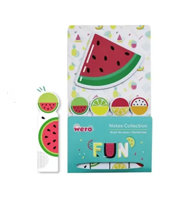Set Pos It Sticky Frutas Fun Wero1