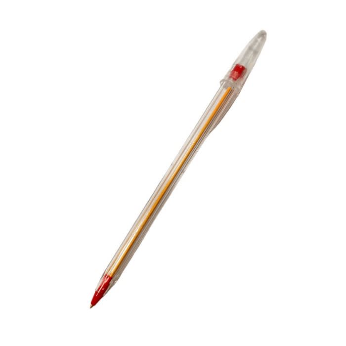 Boligrafo Pta Fina Rojo Bic1