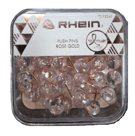 Push Pins Rose Gold Rhein1