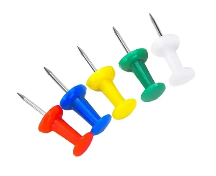 Set Push Pins 50u Colores Importado1
