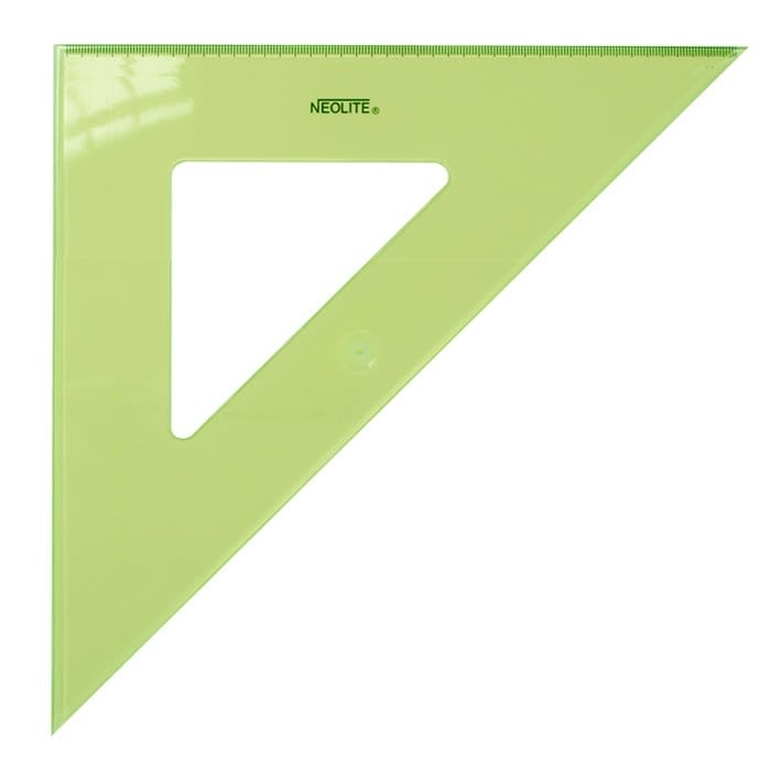 Regla Escuadra 13cm x 20cm 45gr Neolite1