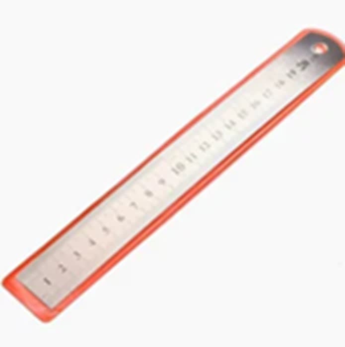 Regla Metalica 20cm Importada1