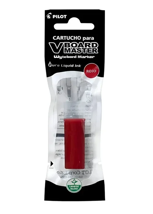 Repuesto Plumon Piz Rec WBMA Rojo Pilot1