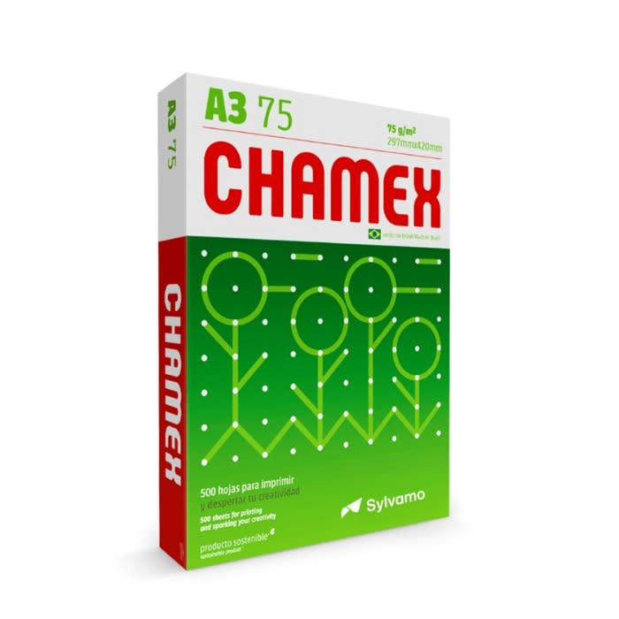 Resma Papel A3 500h Chamex1