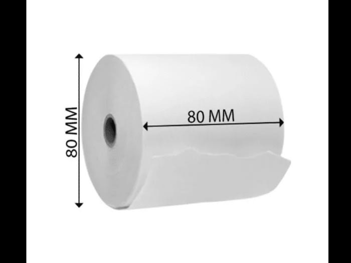 Rollo Termico 80mm x 80mt 48g Mister Paper1