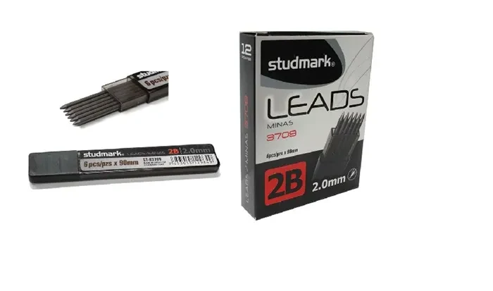 Repuesto Minas 2.0mm 6u Studmark1