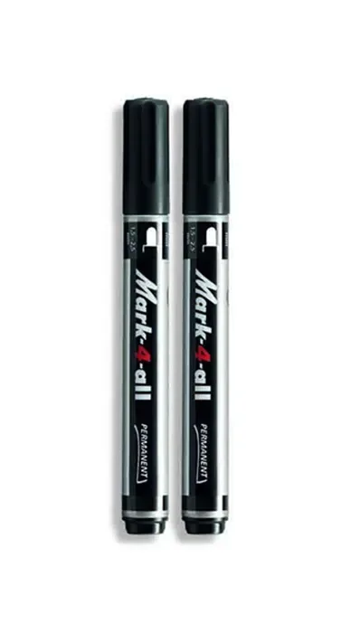 Set 2 Marcadores Perm. Negro Bis Stabilo1