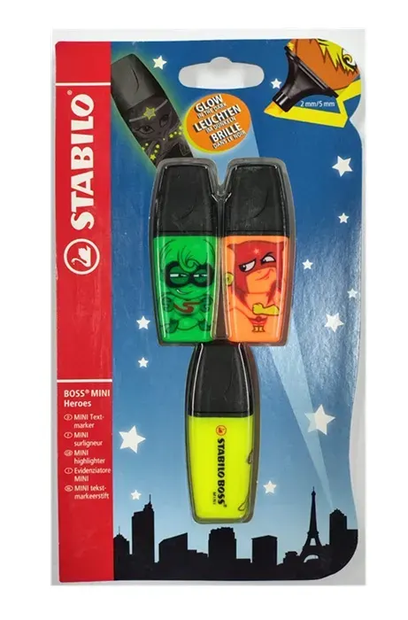 Set Destacador Stabilo Mini (3)1