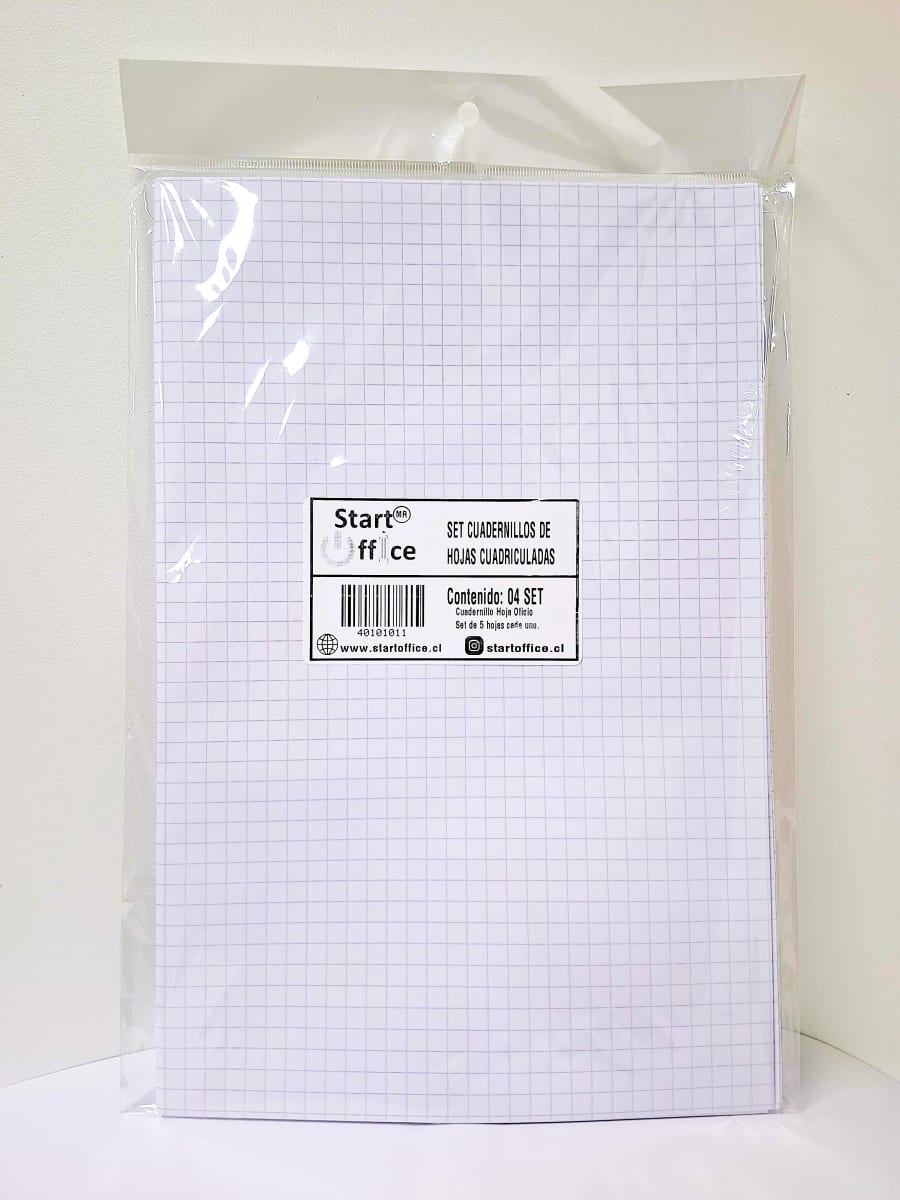 Set 4 Cuadernillos 5h CU Mat7mm Start Office1