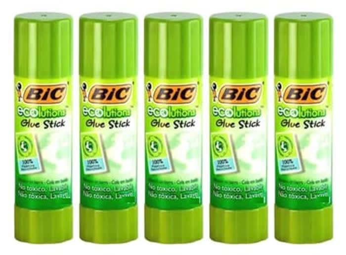 Pack 5 Adhesivo Stick Fix Grande 36grs BIC1