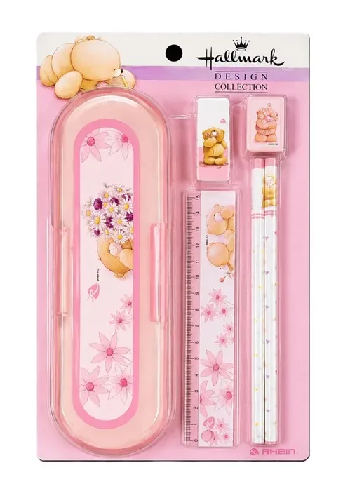 Set 6 piezas Estuche Plastico FFriend Rhein1