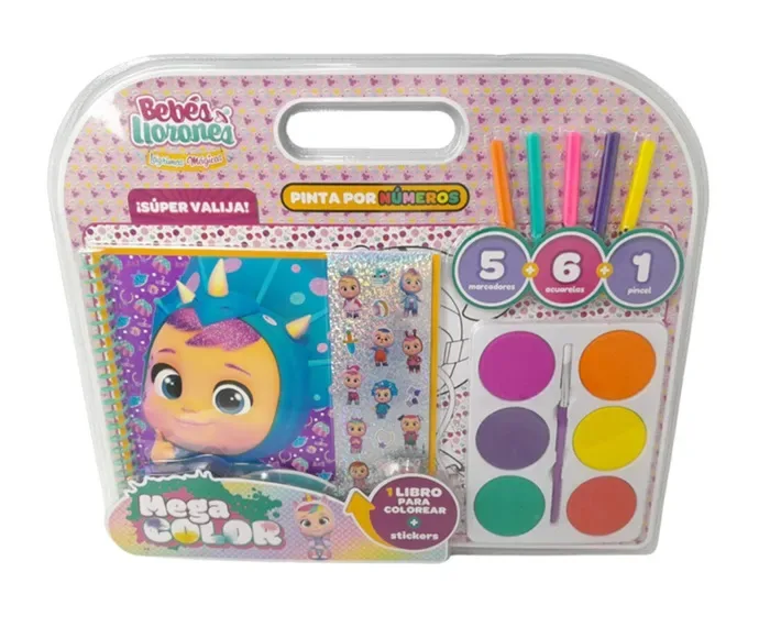 Set Mega Color Bebes Llorones Vertice1