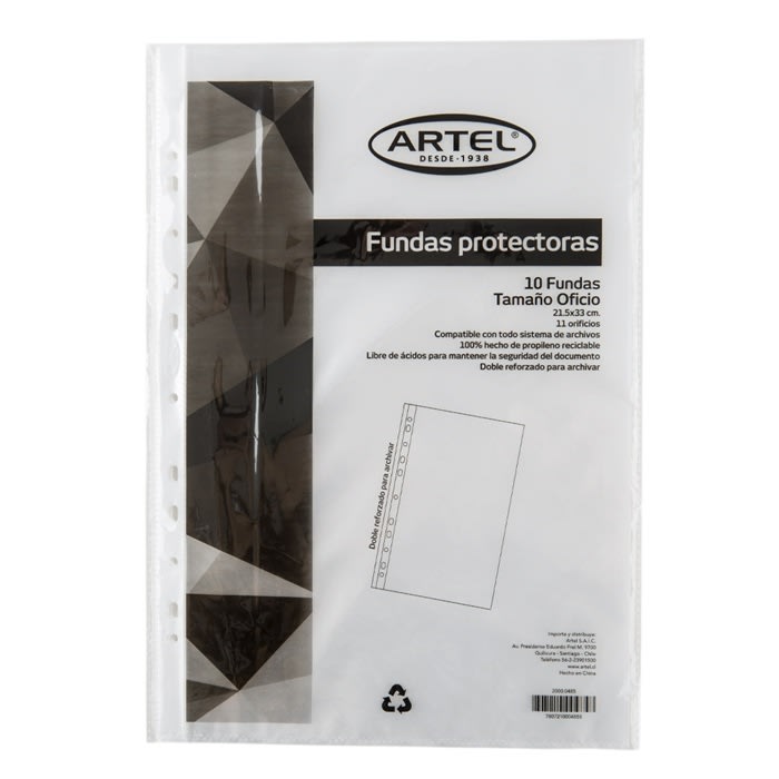 Set Fundas Protectoras 10u Oficio2
