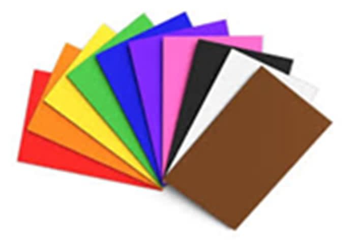 Set Goma Eva Bolsa 10 colores A4 ISI1