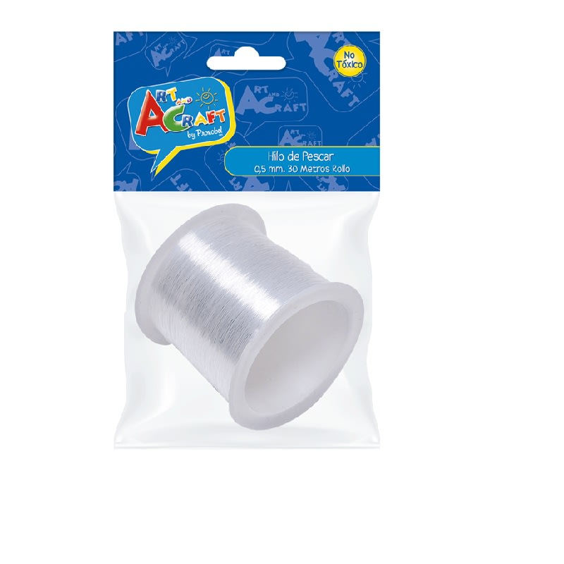 Set Hilo Pescar 30mt 0,5mm Art & Craft1