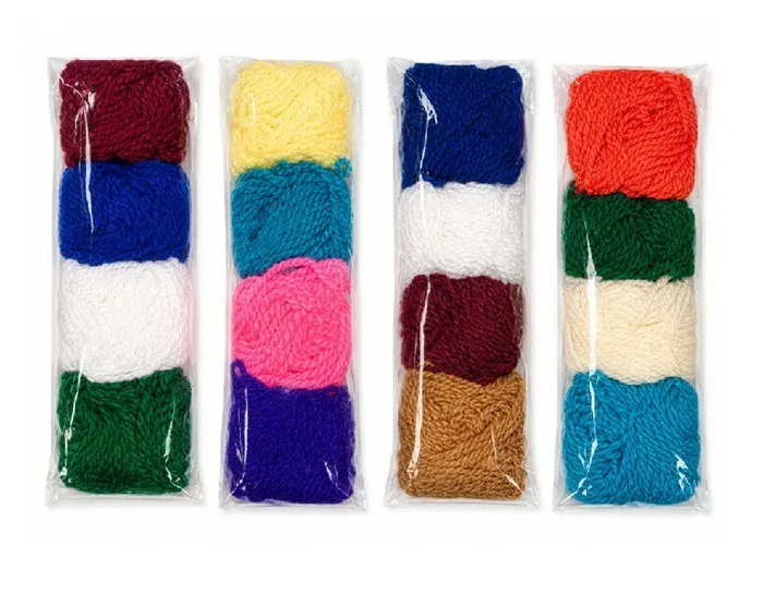 Set de Lanas 4 Colores Surtidos Start Office1