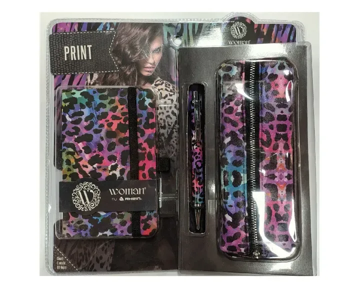 Set Mujer Estuche+Libreta+Boligrafo Rhein1