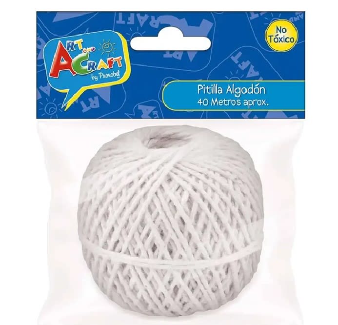 Set Pitilla Natural 40mt Art & Craft1